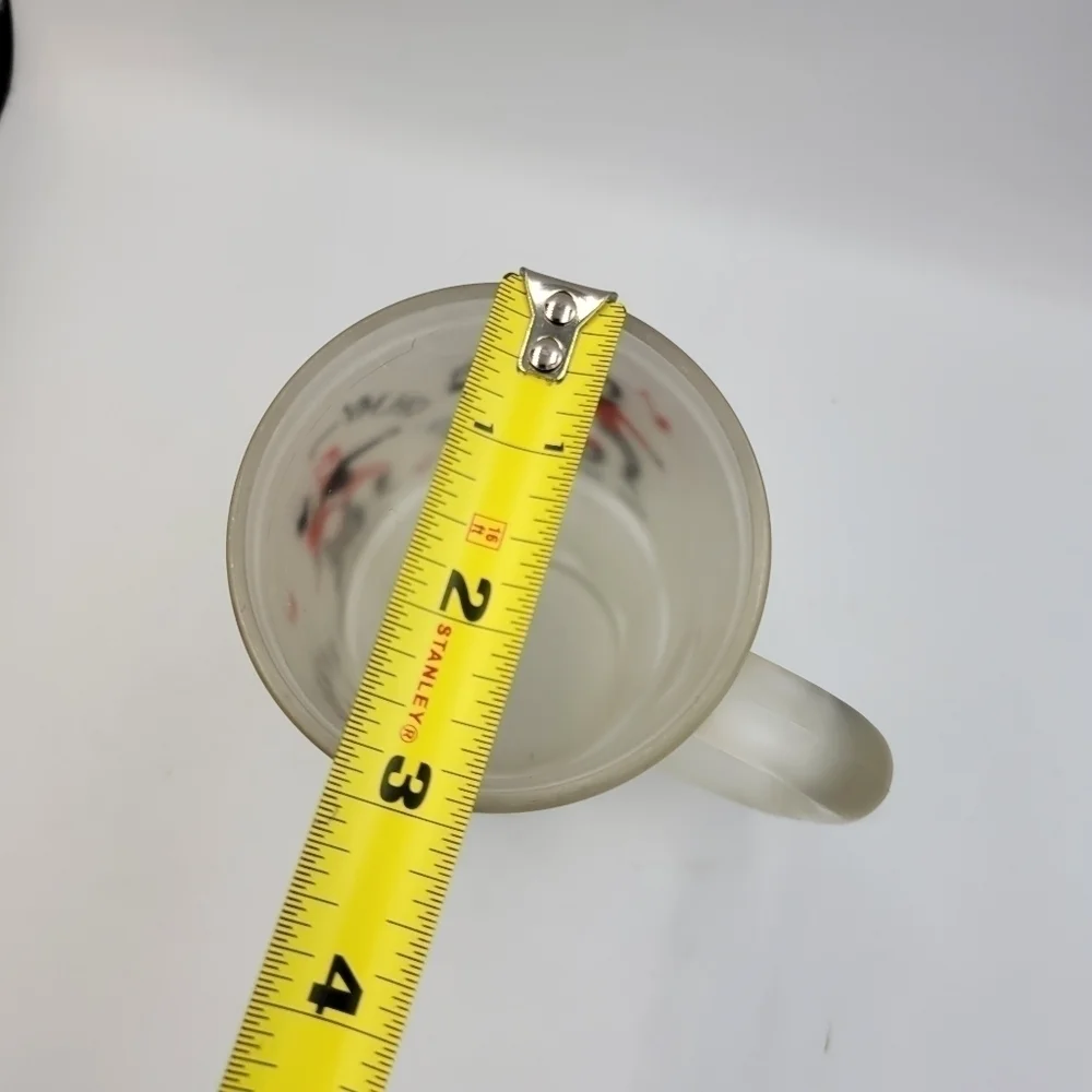 Vintage 1950’s “Oh My Darling Clementine” Frosted Mug with Handle
